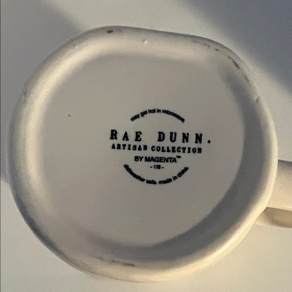 Rae Dunn White and Red Coffee Tea Mug - I Teach Tiny Human Artesian Collection - Picture 2 of 8